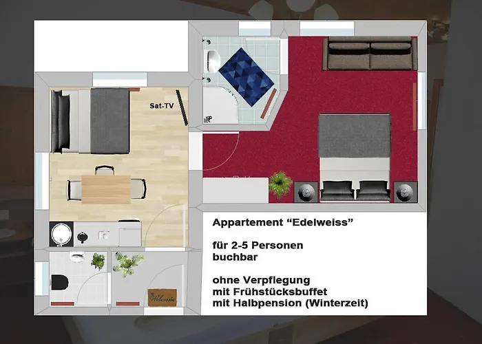 게스트하우스 Bergfrieden Leutasch/seefeld